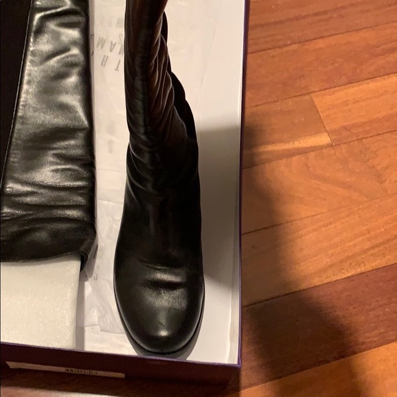 Stuart Weitzman Black 5050 Boot, Size 7! - Picture 5 of 10